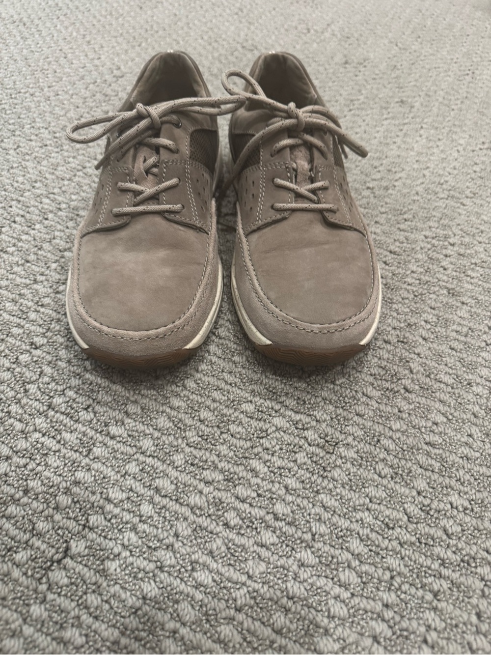 Clarks Men’s Cayuga Nubuck Lace-up Shoes